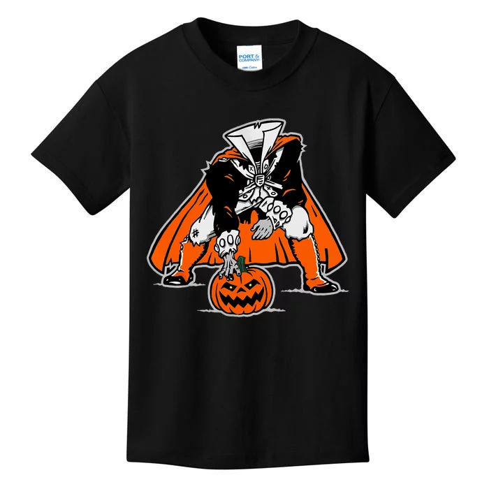 Stance Headless Horseman Pumpkin Halloween Kids T-Shirt