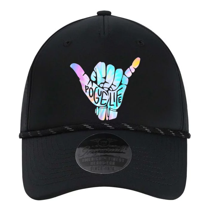 Shaka Hand Hang Loose Tie Dye Pattern Performance The Dyno Cap