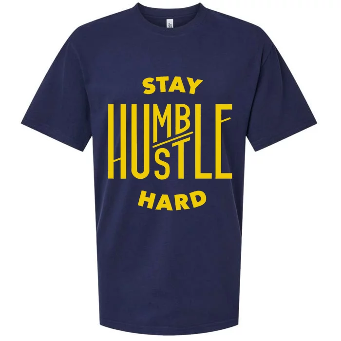 Stay Humble Hustle Hard Sueded Cloud Jersey T-Shirt