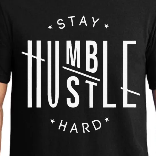 Stay Humble Hustle Hard Pajama Set