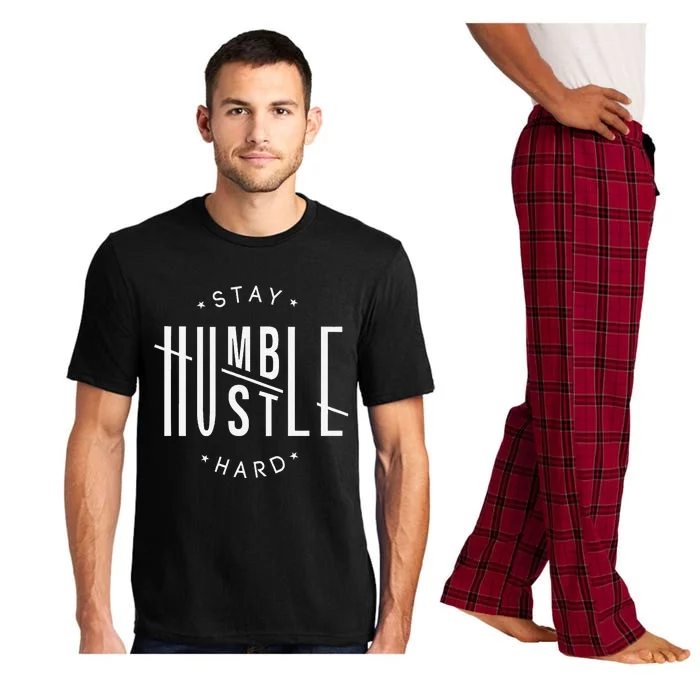 Stay Humble Hustle Hard Pajama Set