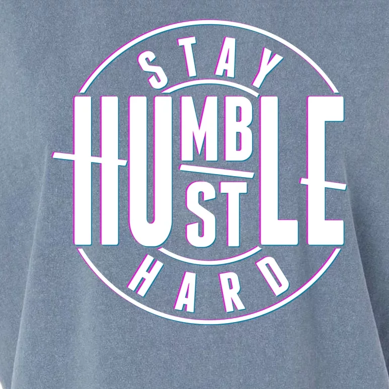 Stay Humble Hustle Hard Garment-Dyed Women's Muscle Tee