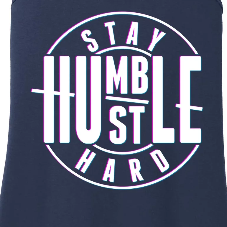 Stay Humble Hustle Hard Ladies Essential Tank