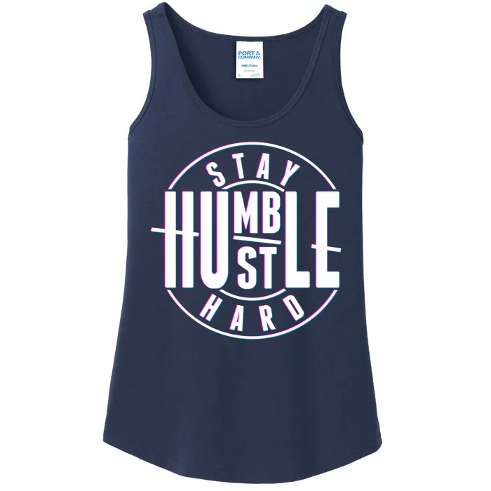 Stay Humble Hustle Hard Ladies Essential Tank