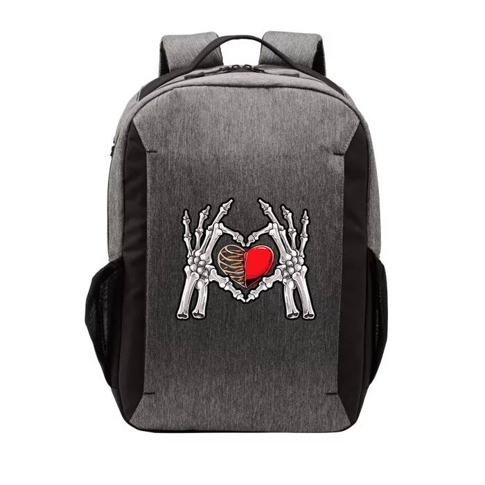 Skeleton Hand Heart Sign Bones Costume Love Skull Tapestry Vector Backpack