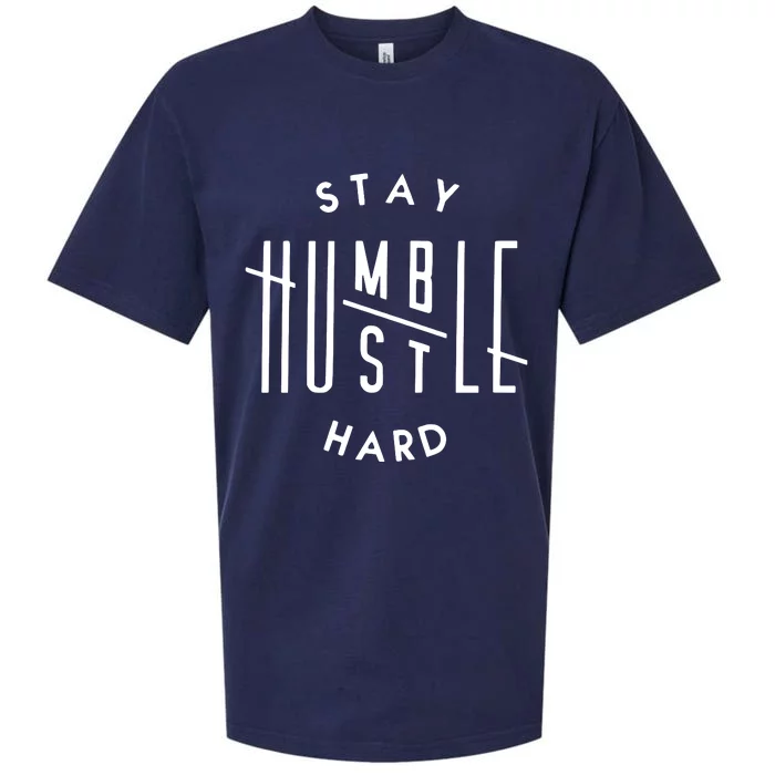 Stay Humble Hustle Hard Sueded Cloud Jersey T-Shirt