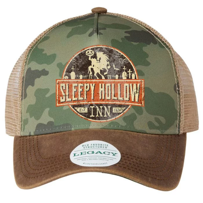 Sleepy Hollow INN Halloween Headless Horseman Legacy Tie Dye Trucker Hat