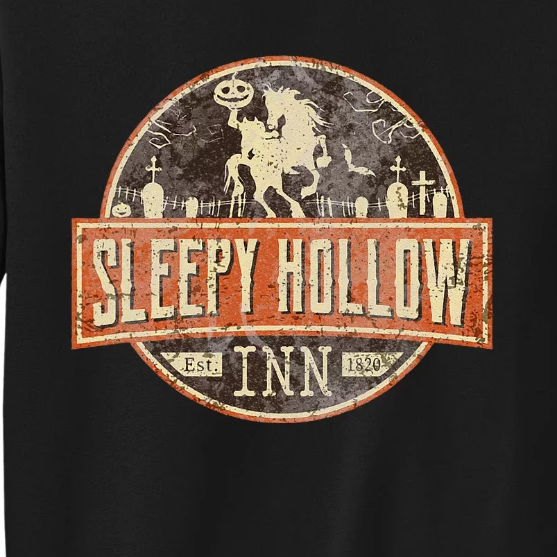 Sleepy Hollow INN Halloween Headless Horseman Tall Sweatshirt