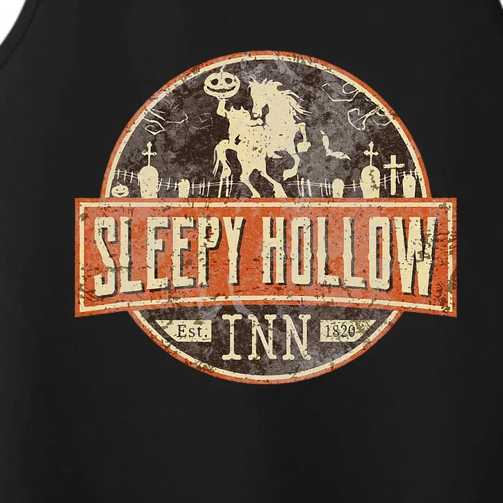 Sleepy Hollow INN Halloween Headless Horseman Performance Tank