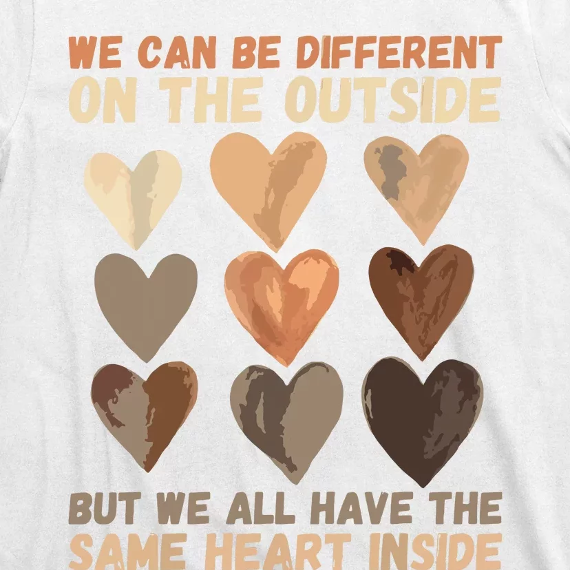 Same Heart Inside Juneteenth Black History Month T-Shirt