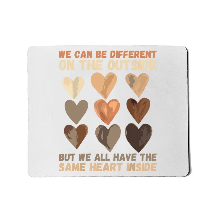 Same Heart Inside Juneteenth Black History Month Mousepad