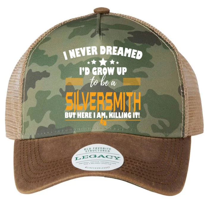 Silversmith Here I Am Killing It Great Gift Legacy Tie Dye Trucker Hat