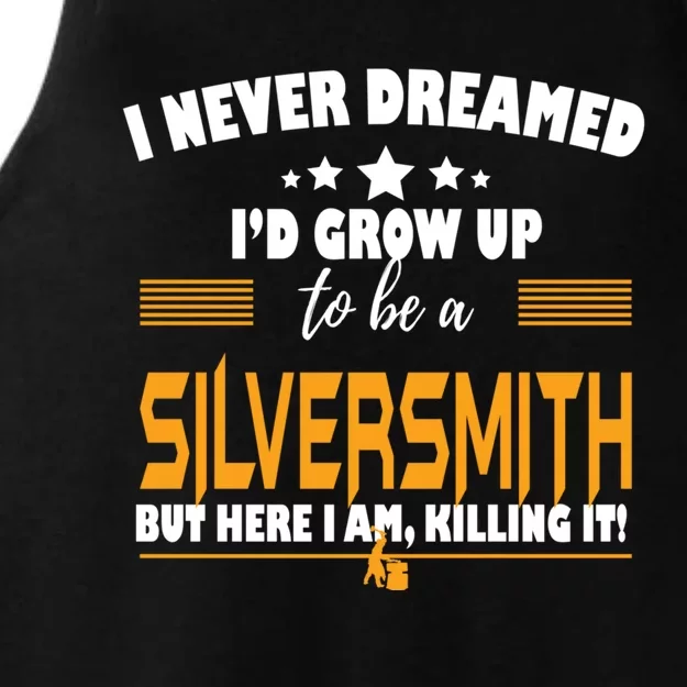 Silversmith Here I Am Killing It Great Gift Ladies Tri-Blend Wicking Tank