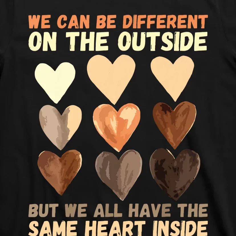 Same Heart Inside Juneteenth Black History Month T-Shirt