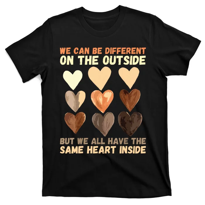 Same Heart Inside Juneteenth Black History Month T-Shirt