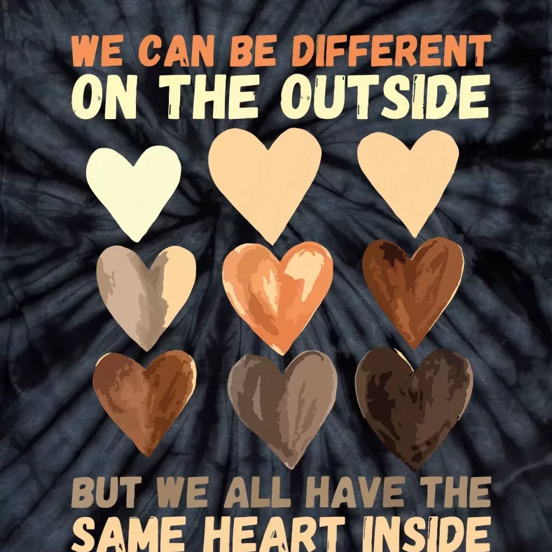 Same Heart Inside Juneteenth Black History Month Tie-Dye T-Shirt