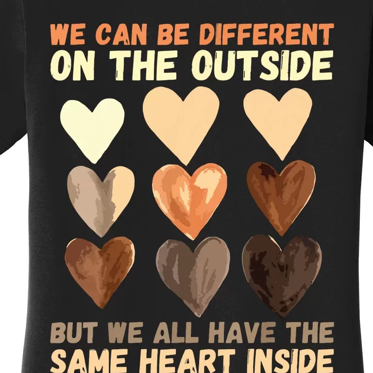 Same Heart Inside Juneteenth Black History Month Women's T-Shirt