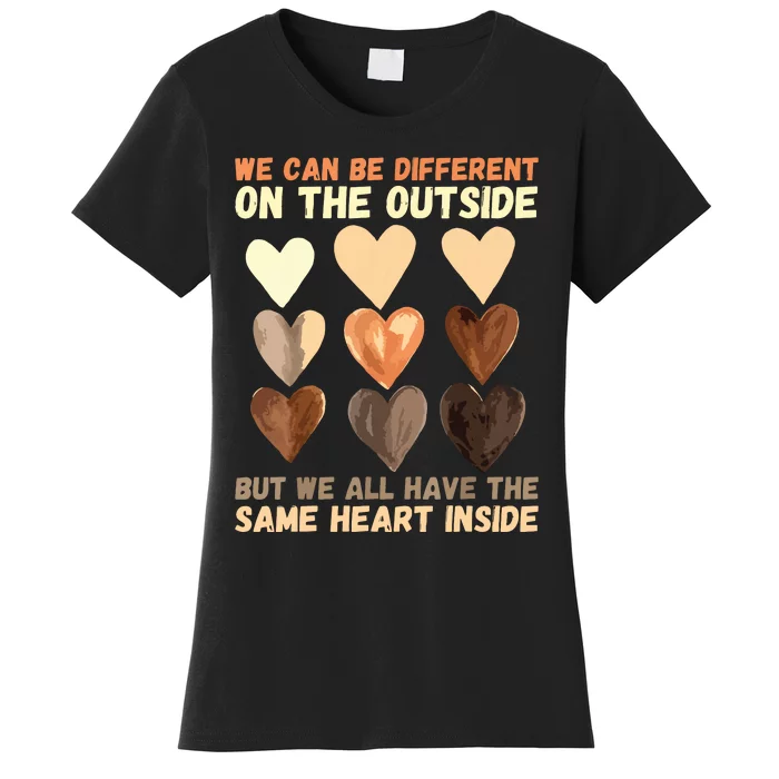 Same Heart Inside Juneteenth Black History Month Women's T-Shirt