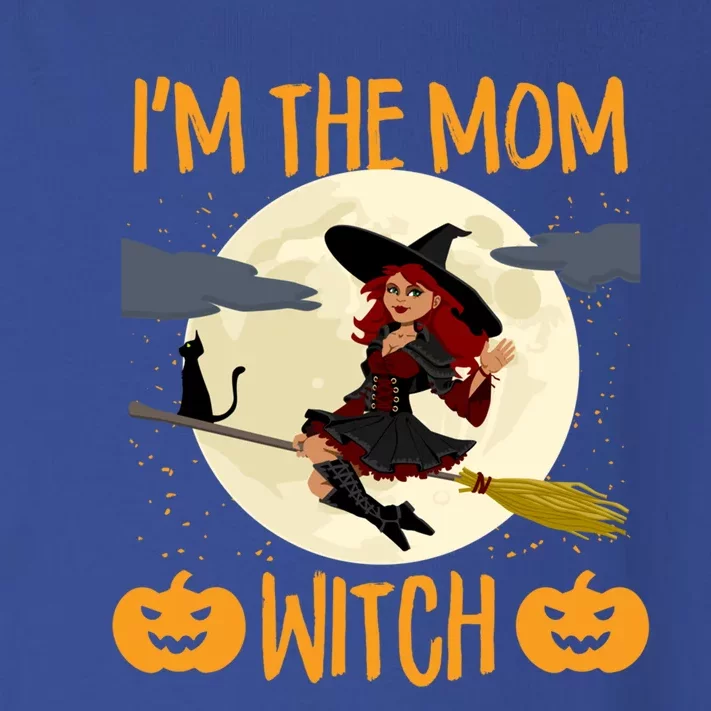 Scary Halloween Im The Mom Witch Funny Pumpkin Costume Gift Toddler Long Sleeve Shirt