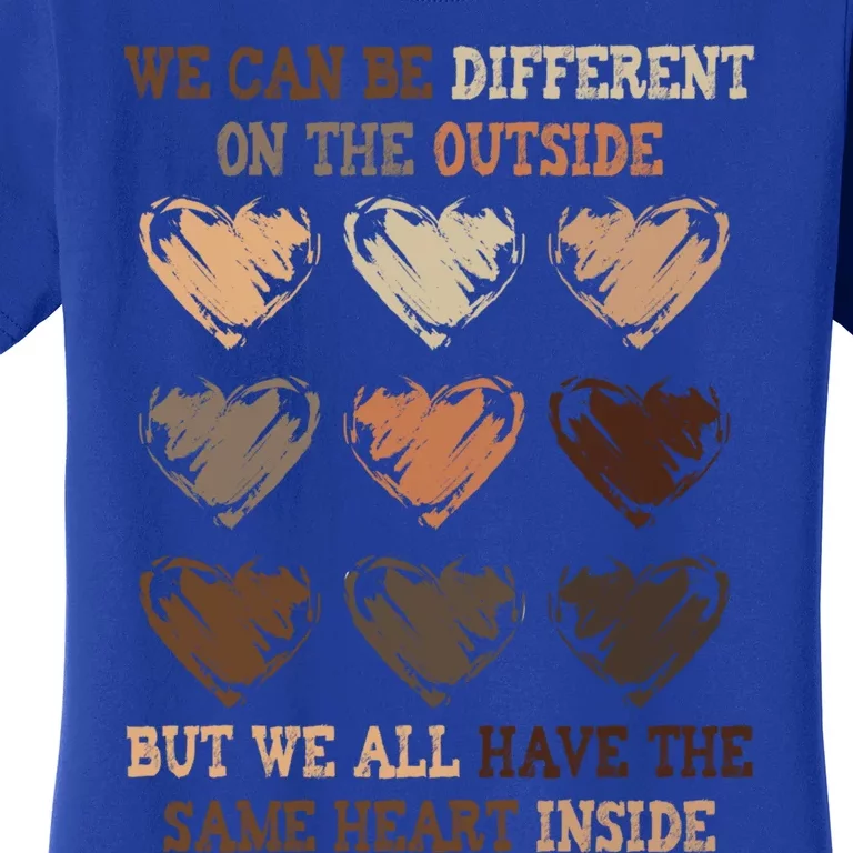 Same Heart Inside Juneteenth Black History Month Great Gift Women's T-Shirt