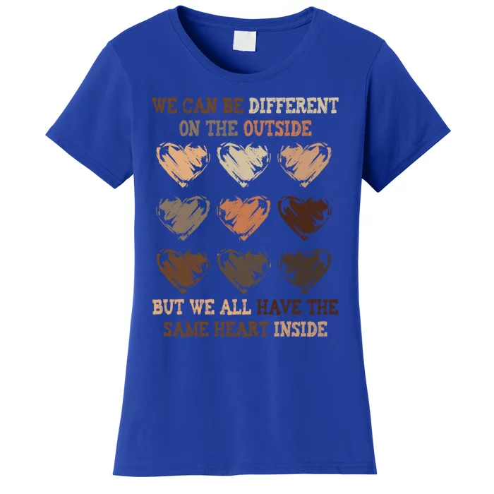 Same Heart Inside Juneteenth Black History Month Great Gift Women's T-Shirt