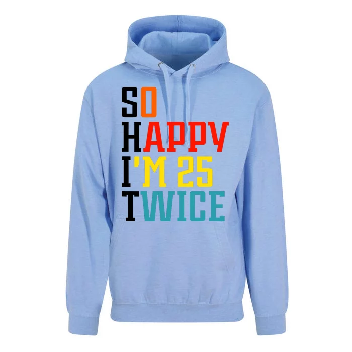 So Happy IM 25 Twice Unisex Surf Hoodie