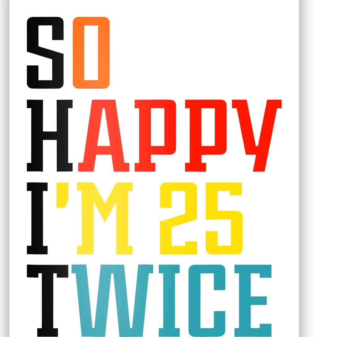 So Happy IM 25 Twice Poster