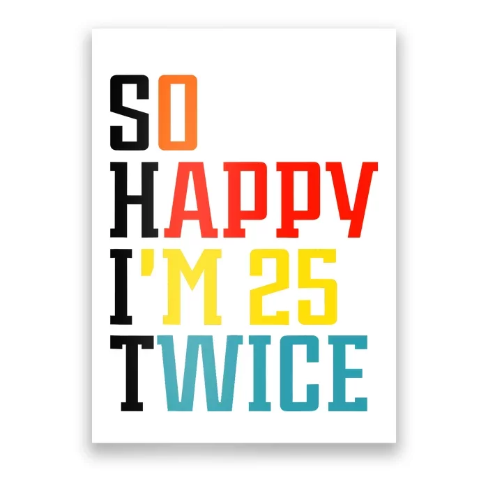 So Happy IM 25 Twice Poster