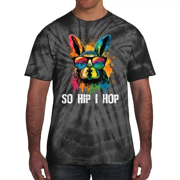 So Hip I Hop Tie Dye Easter Rabbit kid Wo girl Teens Tie-Dye T-Shirt