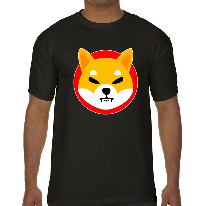 Shiba Inu SHIB Token Crypto Currency Logo Comfort Colors T-Shirt