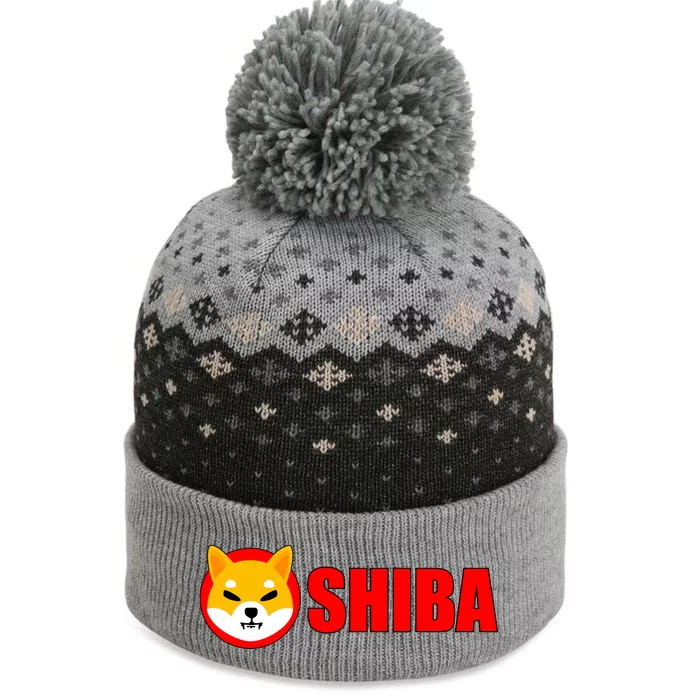 Shiba Inu Token Shib Crypto Currency Dogecoin Killer The Baniff Cuffed Pom Beanie