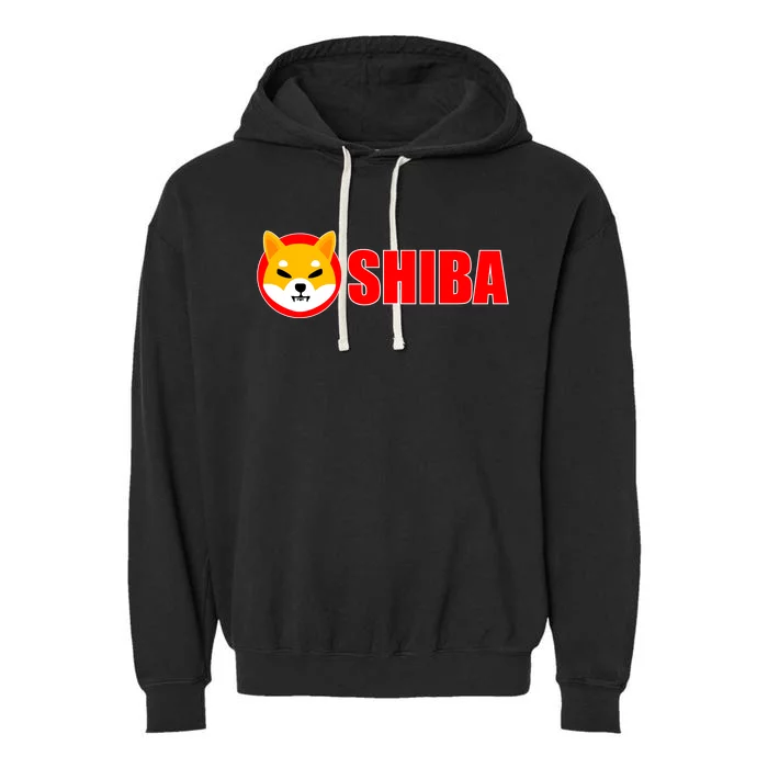 Shiba Inu Token Shib Crypto Currency Dogecoin Killer Garment-Dyed Fleece Hoodie