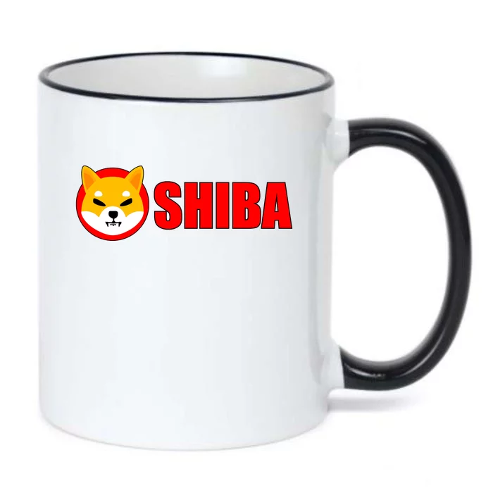 Shiba Inu Token Shib Crypto Currency Dogecoin Killer Black Color Changing Mug