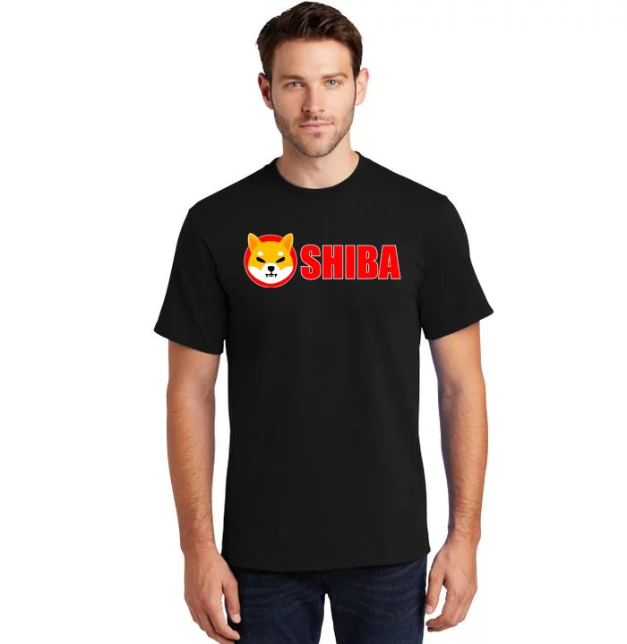 Shiba Inu Token Shib Crypto Currency Dogecoin Killer Tall T-Shirt