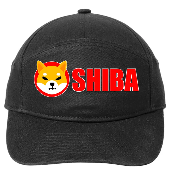 Shiba Inu Token Shib Crypto Currency Dogecoin Killer 7-Panel Snapback Hat