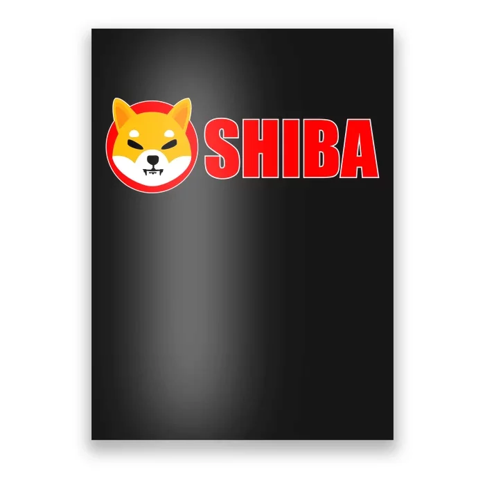 Shiba Inu Token Shib Crypto Currency Dogecoin Killer Poster