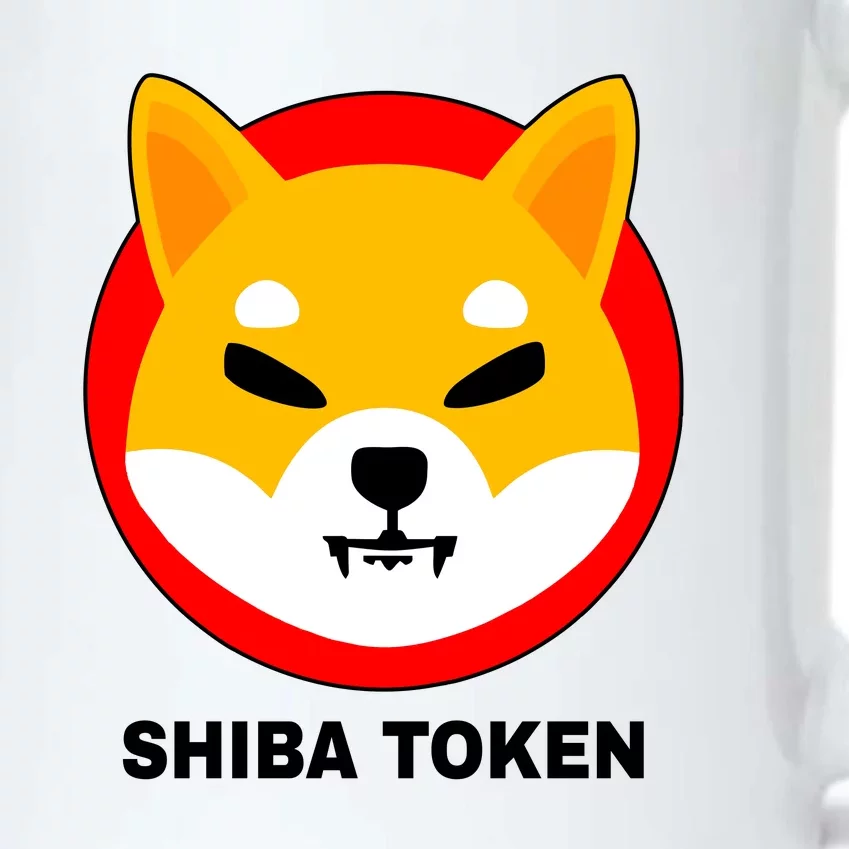 Shiba Token Shib Inu Dogecoin Killer Logo Crypto Black Color Changing Mug