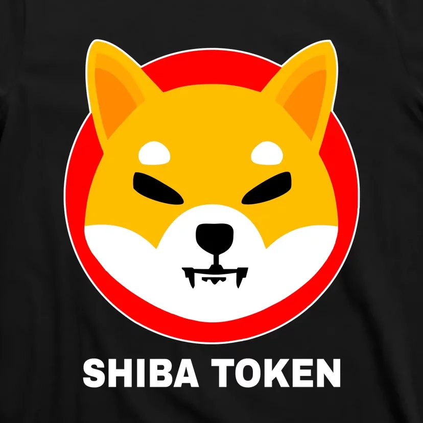 Shiba Token Shib Inu Dogecoin Killer Logo Crypto T-Shirt