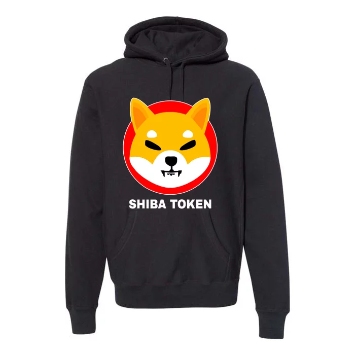 Shiba Token Shib Inu Dogecoin Killer Logo Crypto Premium Hoodie