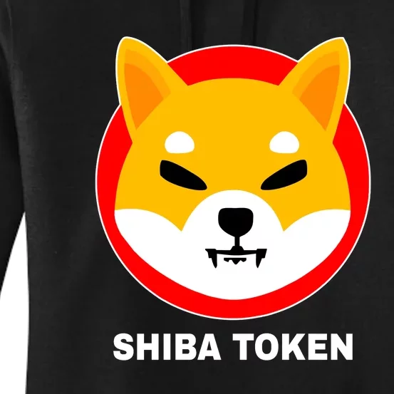 Shiba Token Shib Inu Dogecoin Killer Logo Crypto Women's Pullover Hoodie