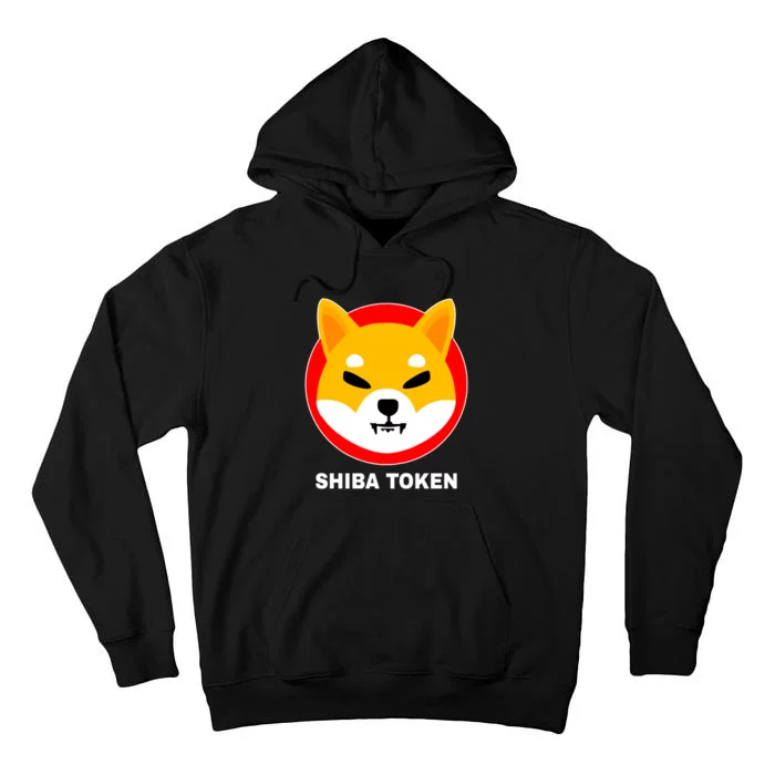 Shiba Token Shib Inu Dogecoin Killer Logo Crypto Tall Hoodie