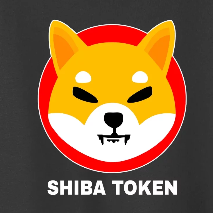 Shiba Token Shib Inu Dogecoin Killer Logo Crypto Toddler T-Shirt