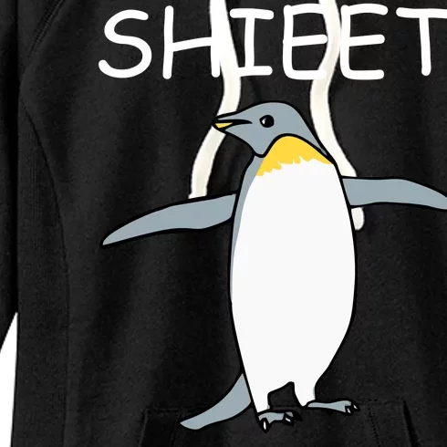 Shieet Funny Penguin Women's Fleece Hoodie