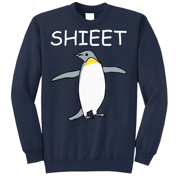 Shieet Funny Penguin Sweatshirt