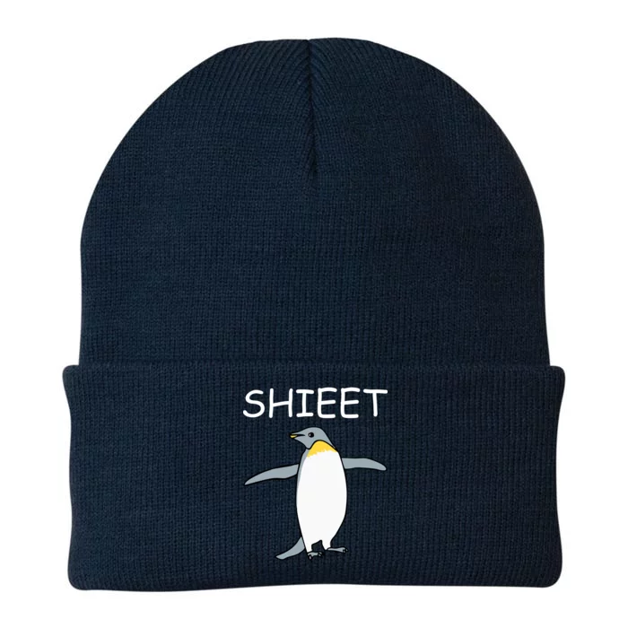 Shieet Funny Penguin Knit Cap Winter Beanie