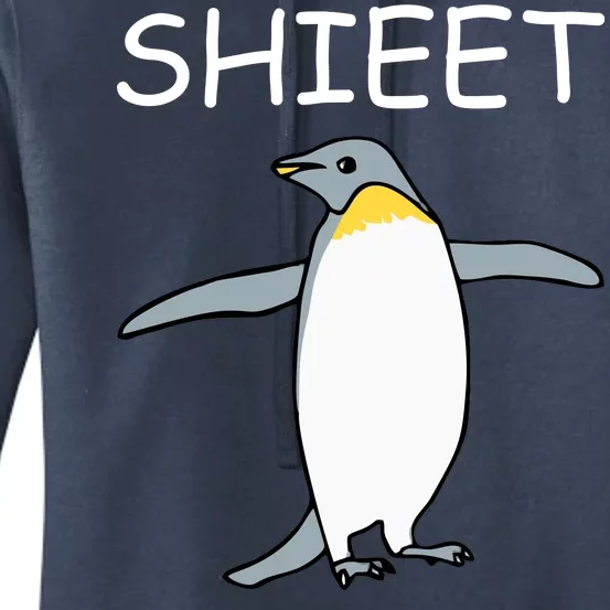 Shieet Funny Penguin Women's Pullover Hoodie