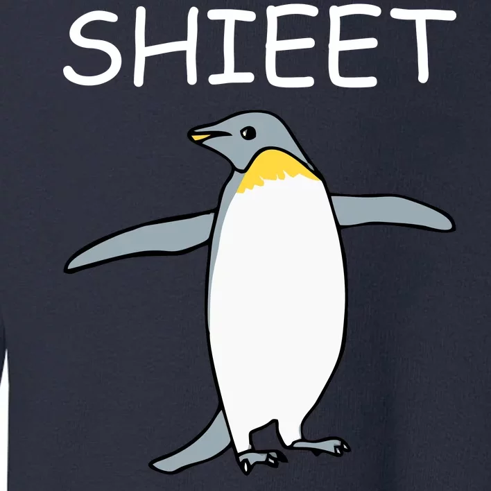 Shieet Funny Penguin Toddler Sweatshirt