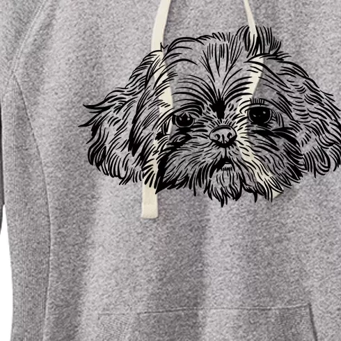 Shih Tzu Dog Women's Fleece Hoodie