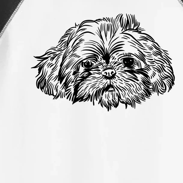 Shih Tzu Dog Toddler Fine Jersey T-Shirt