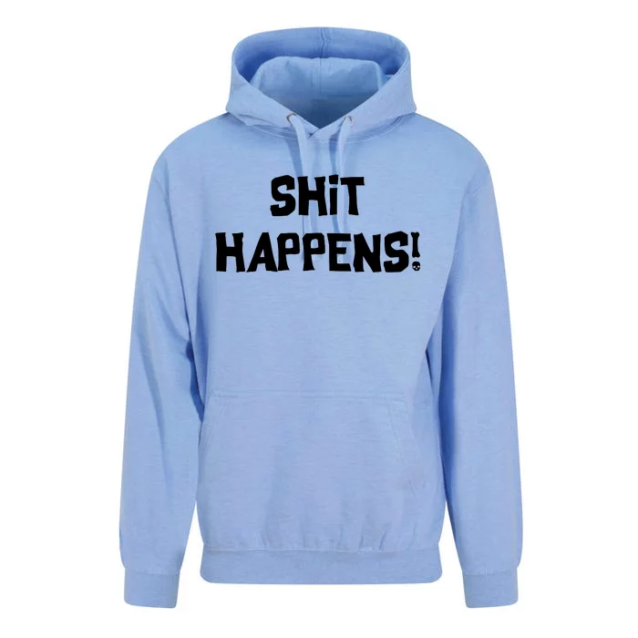 Shit happens Unisex Surf Hoodie